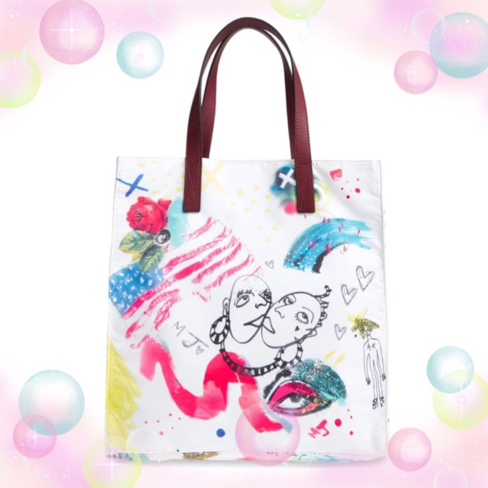 🌸NWT🌸 Marc Jacobs BYOT Collage Print North South Tote